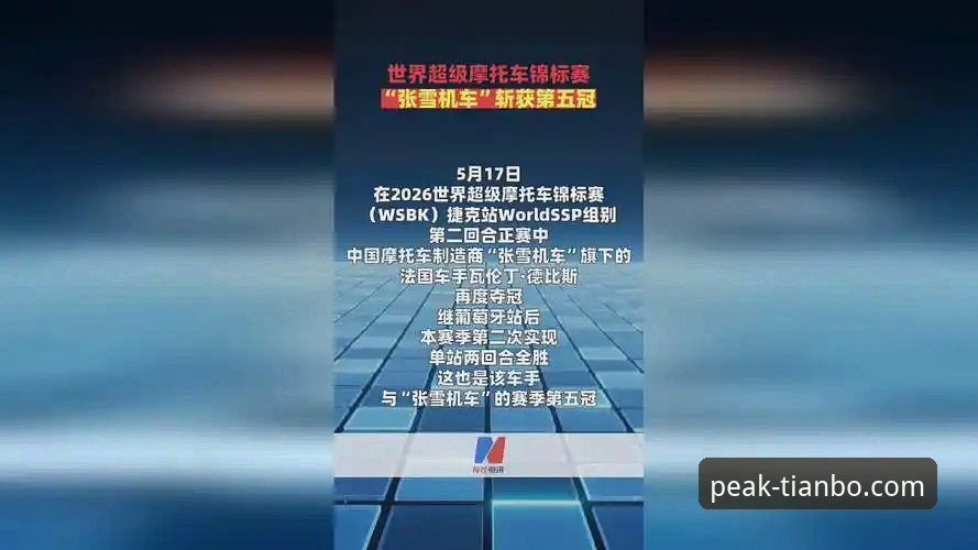 天博投注靠谱吗使用指南 世界超级摩托车锦标赛观赛指南:最后一圈逆袭夺冠全解析